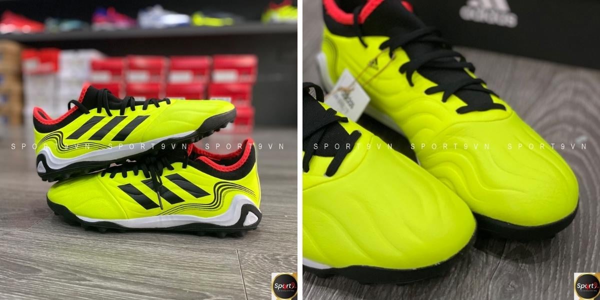 Giày bóng đá adidas Copa Sense.3 TF Game Data - Xanh Nõn Chuối - GZ1366